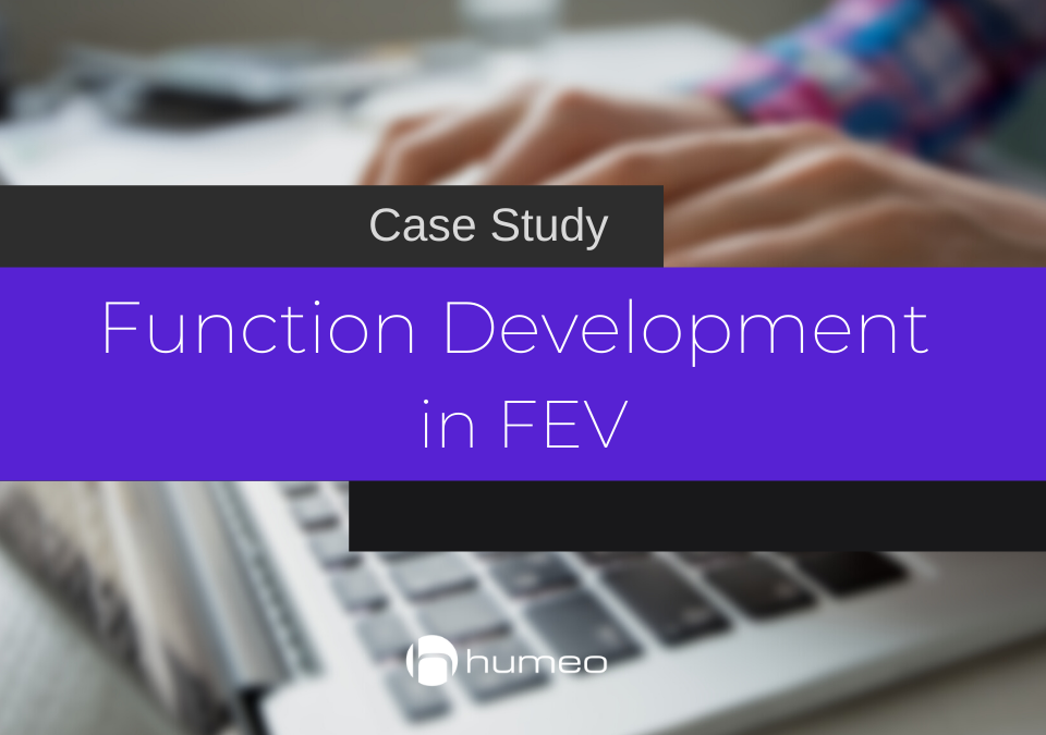 Function Development in FEC - case study