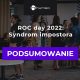 Syndrom impostora - dyskusja ROC day 2022
