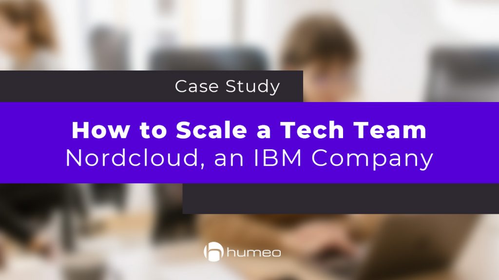 How to scale a tech team - case study Nordcloud